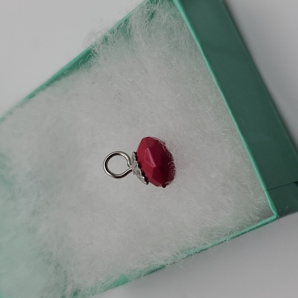 Indian bride crimson drop charm - Picture 1 of 2